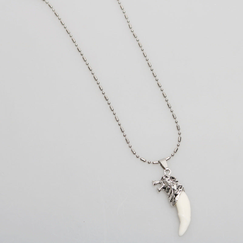 Vintage Spike Necklace – Korean Style Men’s Chain