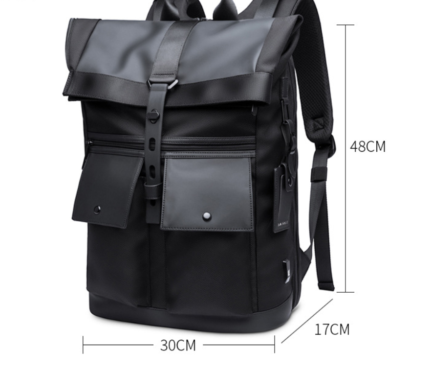 Men’s Anti-Theft Laptop Backpack – Waterproof USB Travel Bag