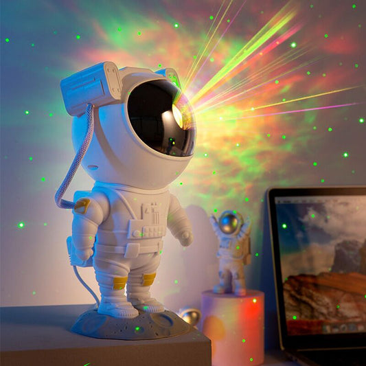 Astronaut Galaxy Star Projector Night Light USB Atmosphere Lamp