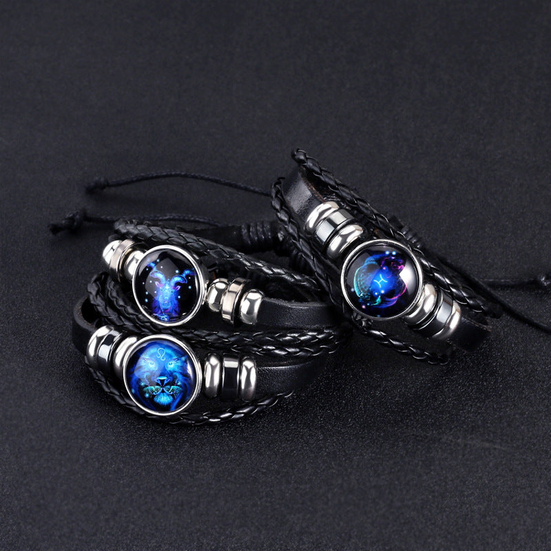 12 Zodiac Constellation Luminous Bracelet – Φωσφορίζον Βραχιόλι Ζωδίου