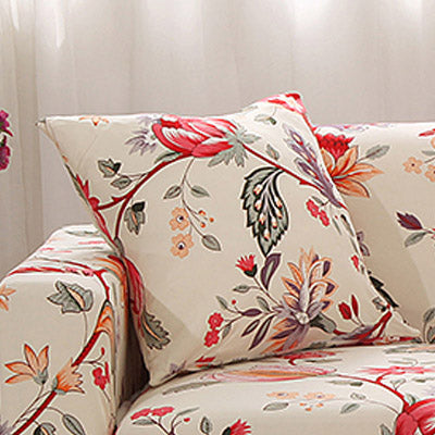 Printed Stretch Sofa Cover Protective Slipcover Modern Design