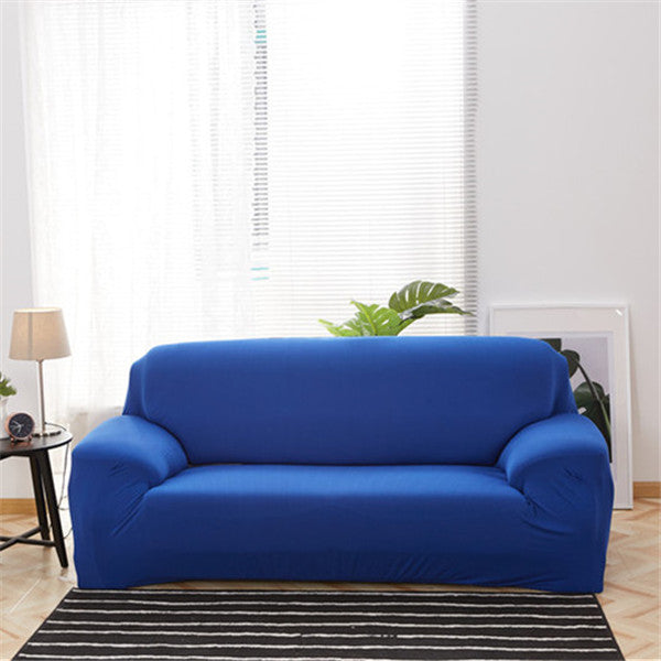 Modern Solid Color Lamb Wool Sofa Cover – Plush Anti-Slip Sofa Protector