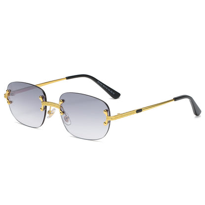 S31442 Frameless Square Sunglasses – Punk Style UV400