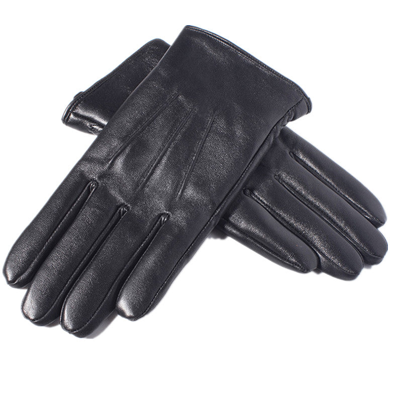 Men’s Sheepskin Leather Gloves – Winter Warm & Touchscreen