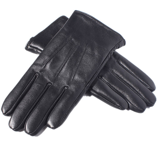 Men’s Sheepskin Leather Gloves – Winter Warm & Touchscreen