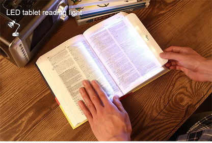 LED Flat Panel Book Light – Eye-Protection Reading Lamp for Night