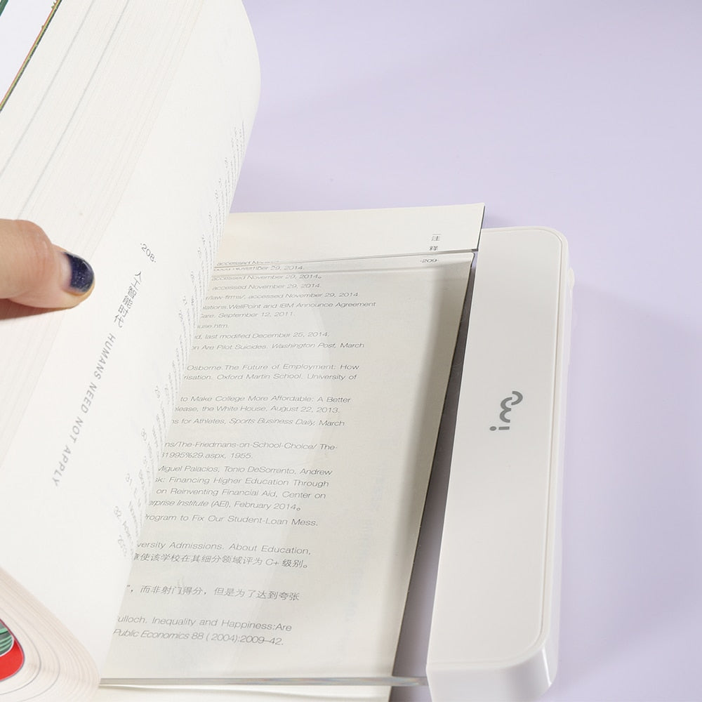 LED Flat Panel Book Light – Eye-Protection Reading Lamp for Night