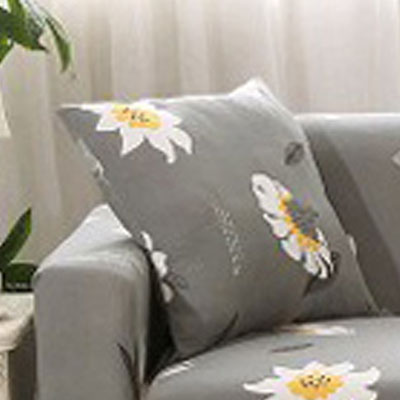 Printed Stretch Sofa Cover Protective Slipcover Modern Design