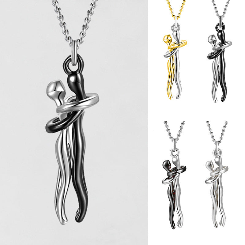 Love Hug Necklace – Κολιέ Αγκαλιάς για Ζευγάρια & Lovers