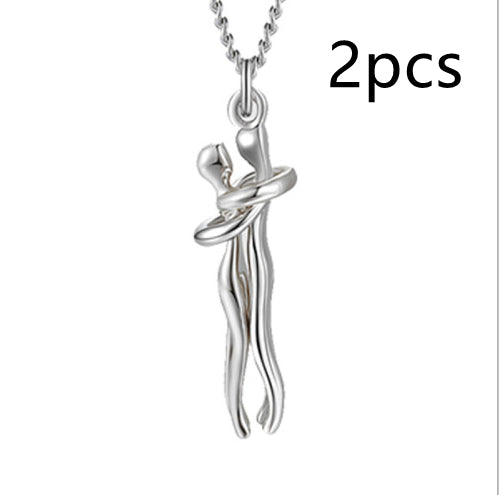 Love Hug Necklace – Κολιέ Αγκαλιάς για Ζευγάρια & Lovers