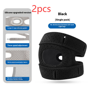 Silicone Fitness Running Sports Kneecaps – Ελαστική Επιγονατίδα Υποστήριξης Γόνατος