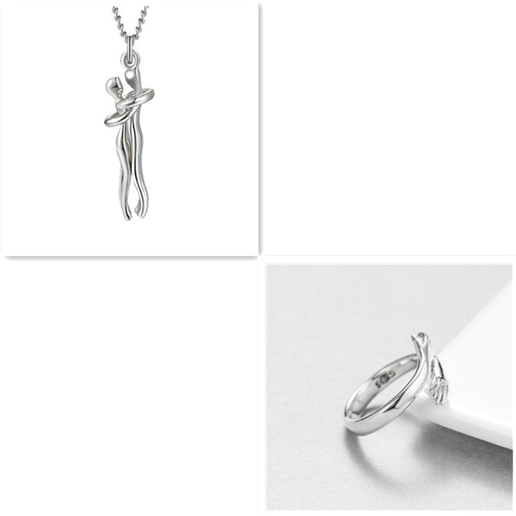 Love Hug Necklace – Κολιέ Αγκαλιάς για Ζευγάρια & Lovers