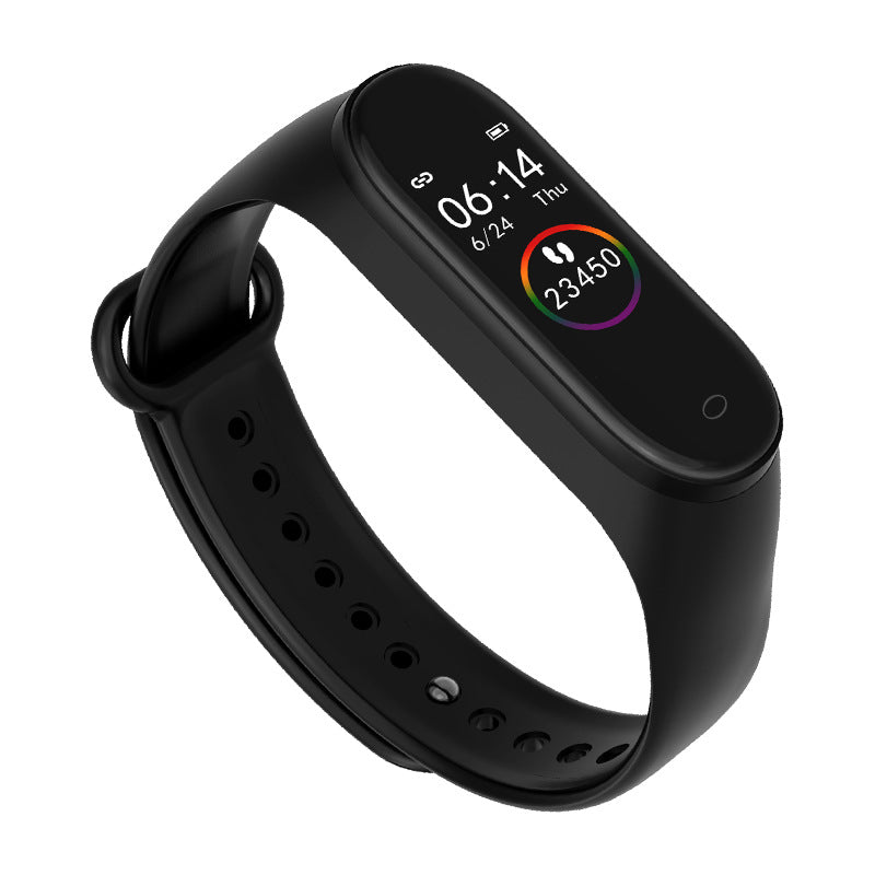Smart Fitness Bracelet Waterproof Health Tracker with Heart Rate, Blood Pressure & Blood Oxygen Monitoring