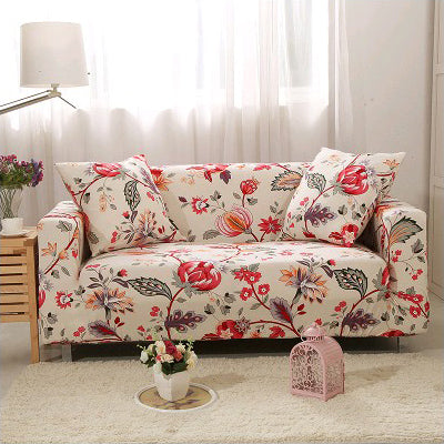 Printed Stretch Sofa Cover Protective Slipcover Modern Design