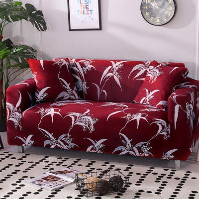 Printed Stretch Sofa Cover Protective Slipcover Modern Design