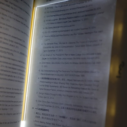 LED Flat Panel Book Light – Eye-Protection Reading Lamp for Night