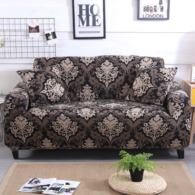 Printed Stretch Sofa Cover Protective Slipcover Modern Design