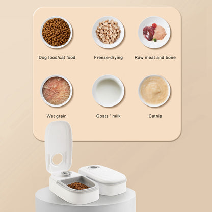 Automatic Pet Feeder – Smart Food & Water Dispenser for Cats & Dogs