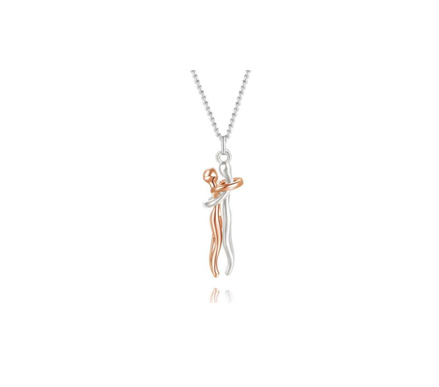 Love Hug Necklace – Κολιέ Αγκαλιάς για Ζευγάρια & Lovers