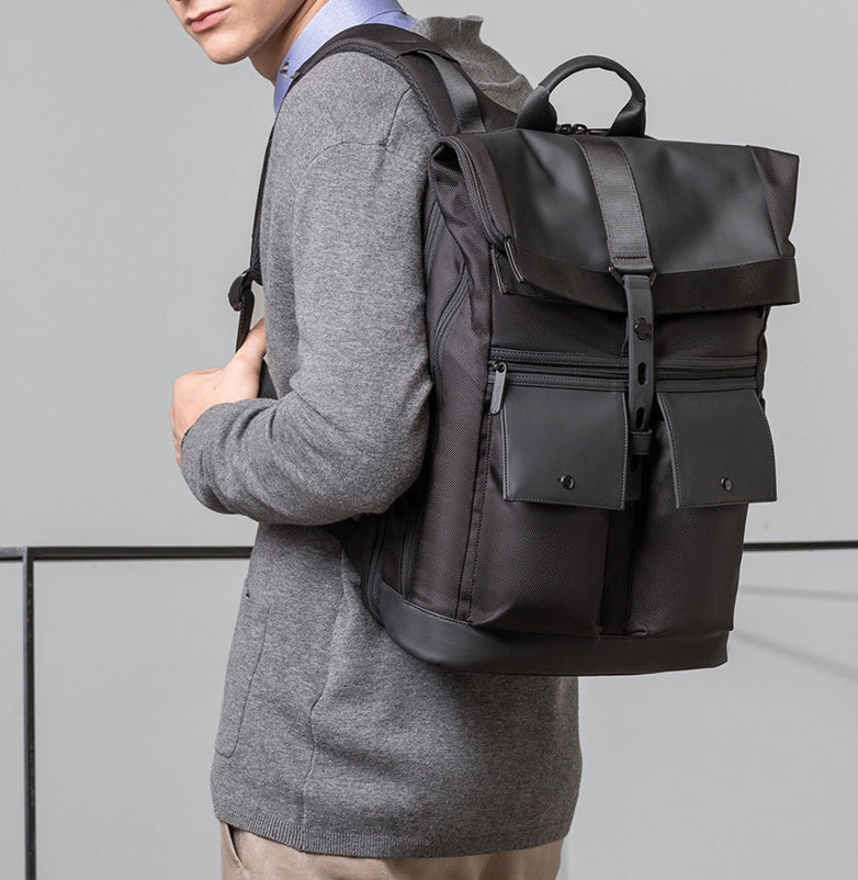 Men’s Anti-Theft Laptop Backpack – Waterproof USB Travel Bag