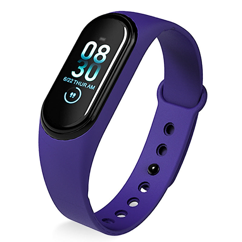 Smart Fitness Bracelet Waterproof Health Tracker with Heart Rate, Blood Pressure & Blood Oxygen Monitoring