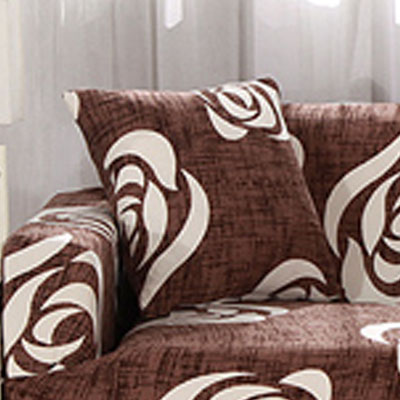 Printed Stretch Sofa Cover Protective Slipcover Modern Design