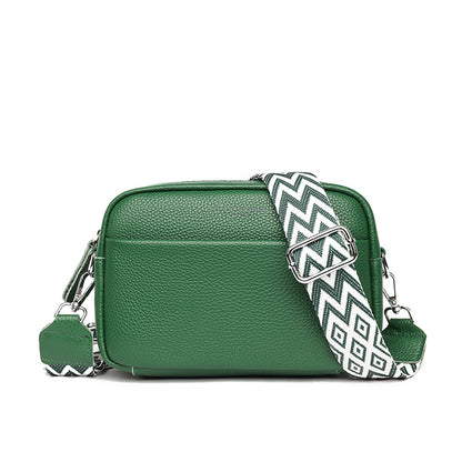 Fashion Crossbody Shoulder Bag with Rhombus Embroidery – Cute Small Square Bag