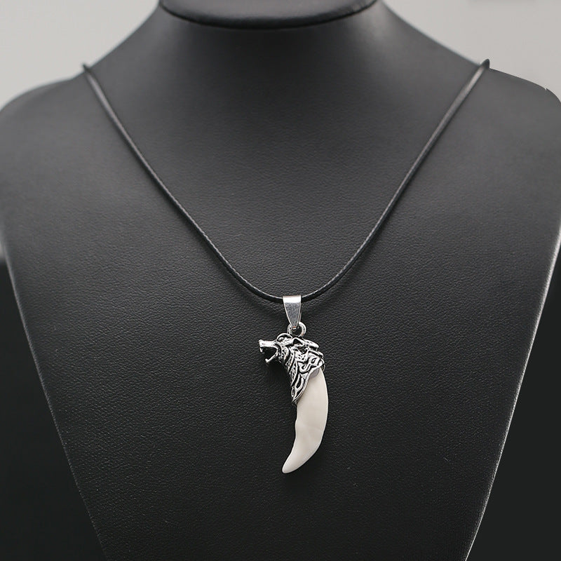 Vintage Spike Necklace – Korean Style Men’s Chain