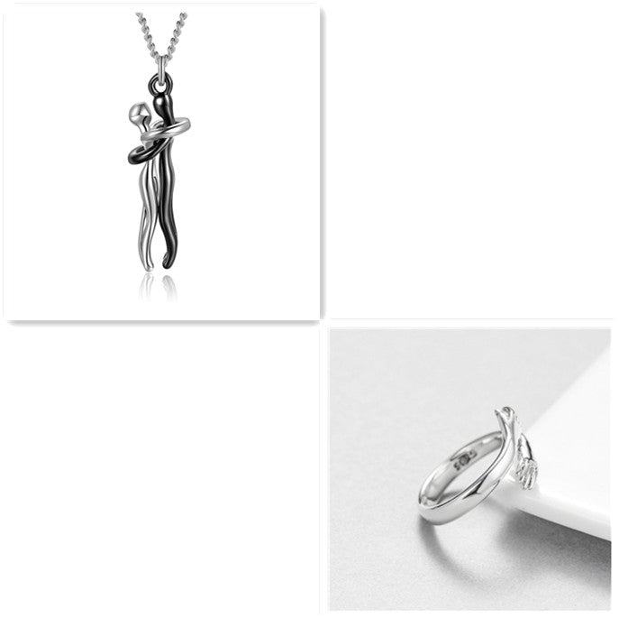 Love Hug Necklace – Κολιέ Αγκαλιάς για Ζευγάρια & Lovers