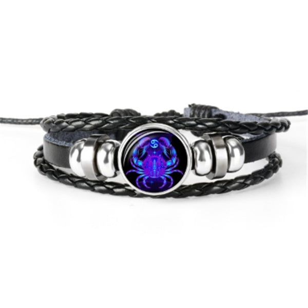 12 Zodiac Constellation Luminous Bracelet – Φωσφορίζον Βραχιόλι Ζωδίου
