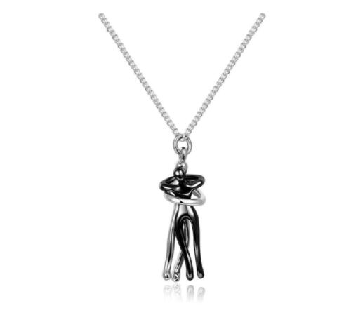 Love Hug Necklace – Unisex Couple Jewelry