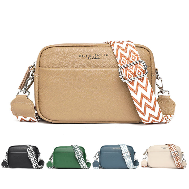 Fashion Crossbody Shoulder Bag with Rhombus Embroidery – Cute Small Square Bag