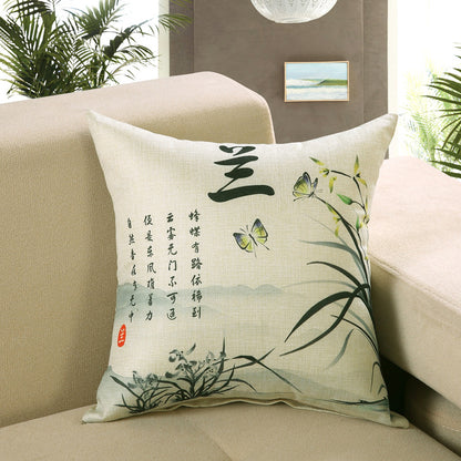 Printed Sofa Cushion Cover Pillowcase