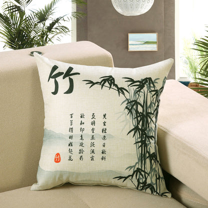 Printed Sofa Cushion Cover Pillowcase