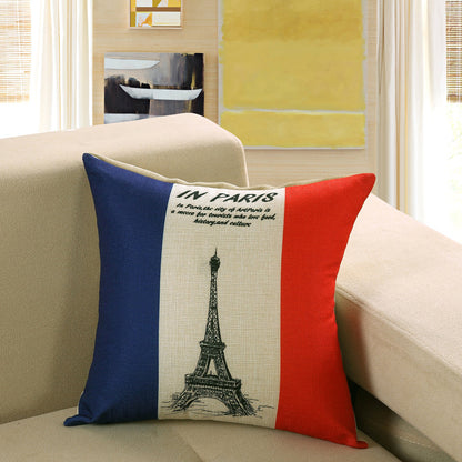 Printed Sofa Cushion Cover Pillowcase