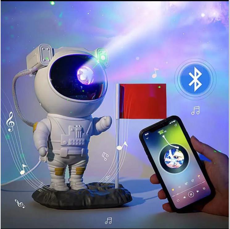 Astronaut Galaxy Star Projector Night Light USB Atmosphere Lamp
