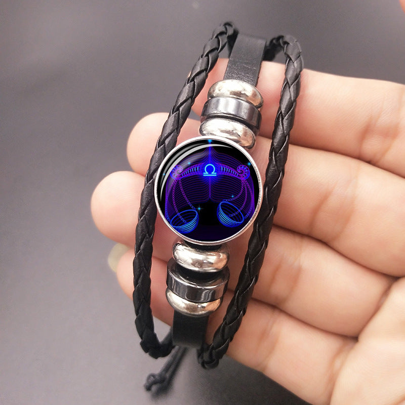12 Zodiac Constellation Luminous Bracelet – Φωσφορίζον Βραχιόλι Ζωδίου
