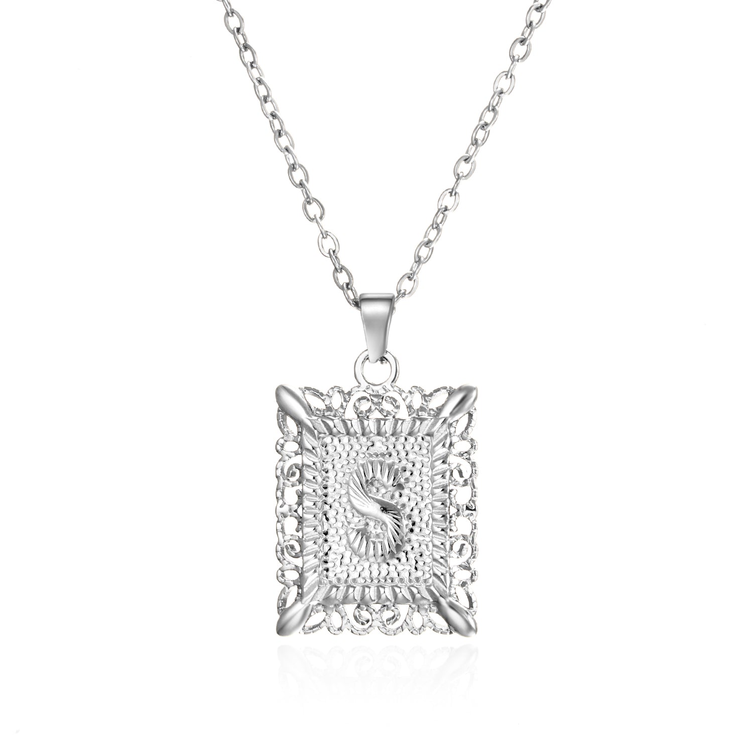 Initial Letter Necklace – Κολιέ με Αρχικό Γράμμα Α-Ζ από Ανοξείδωτο Ατσάλι