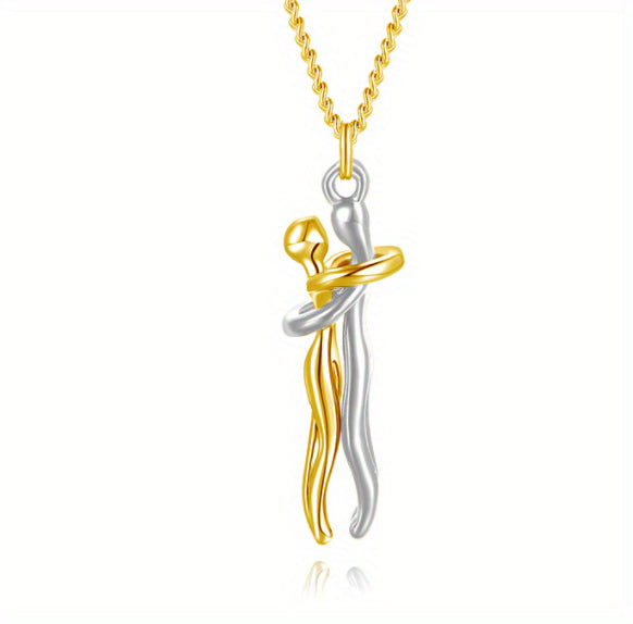 Love Hug Necklace – Κολιέ Αγκαλιάς για Ζευγάρια & Lovers