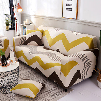 Printed Stretch Sofa Cover – Προστατευτικό Ελαστικό Κάλυμμα Καναπέ