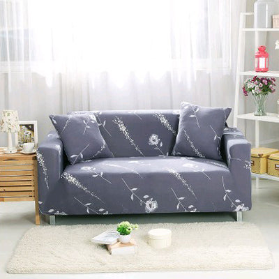 Printed Stretch Sofa Cover Protective Slipcover Modern Design