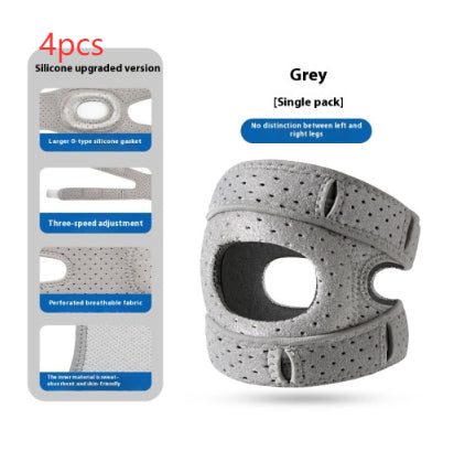 Silicone Fitness Running Sports Kneecaps – Ελαστική Επιγονατίδα Υποστήριξης Γόνατος