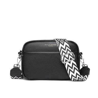 Fashion Crossbody Shoulder Bag with Rhombus Embroidery – Cute Small Square Bag