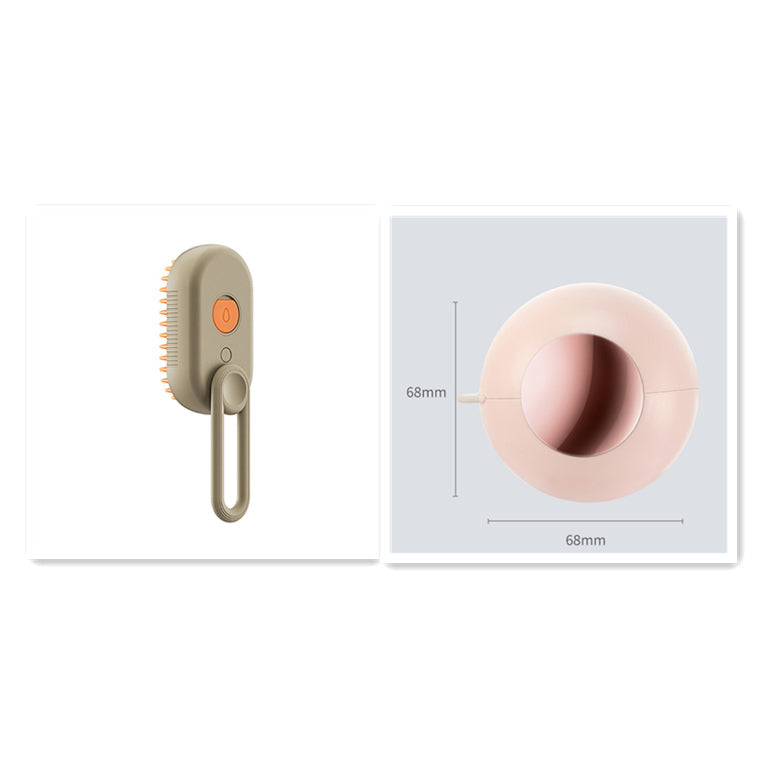 Cat Steam Brush 3-in-1 – Ηλεκτρική Βούρτσα Περιποίησης για Γάτες & Σκύλους