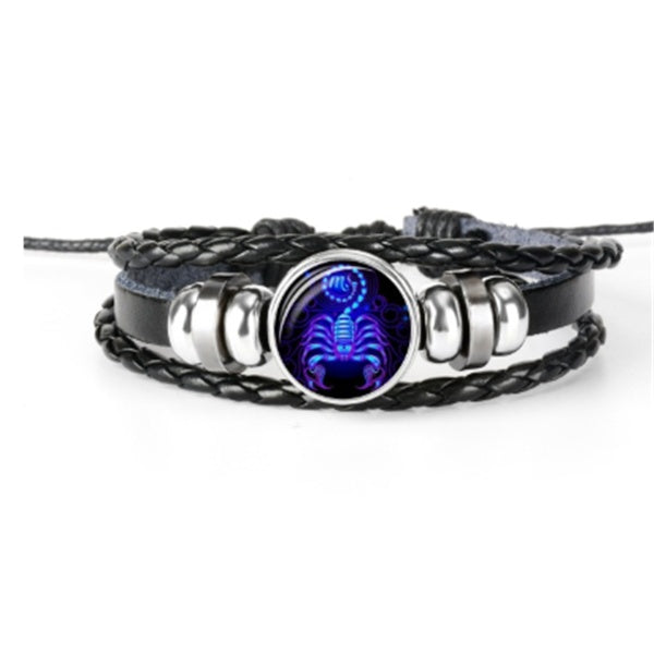 12 Zodiac Constellation Luminous Bracelet – Φωσφορίζον Βραχιόλι Ζωδίου