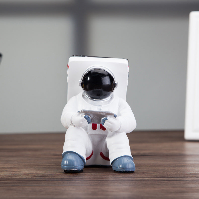 Cute Astronaut Phone Stand – Βάση Κινητού Αστροναύτης για Γραφείο