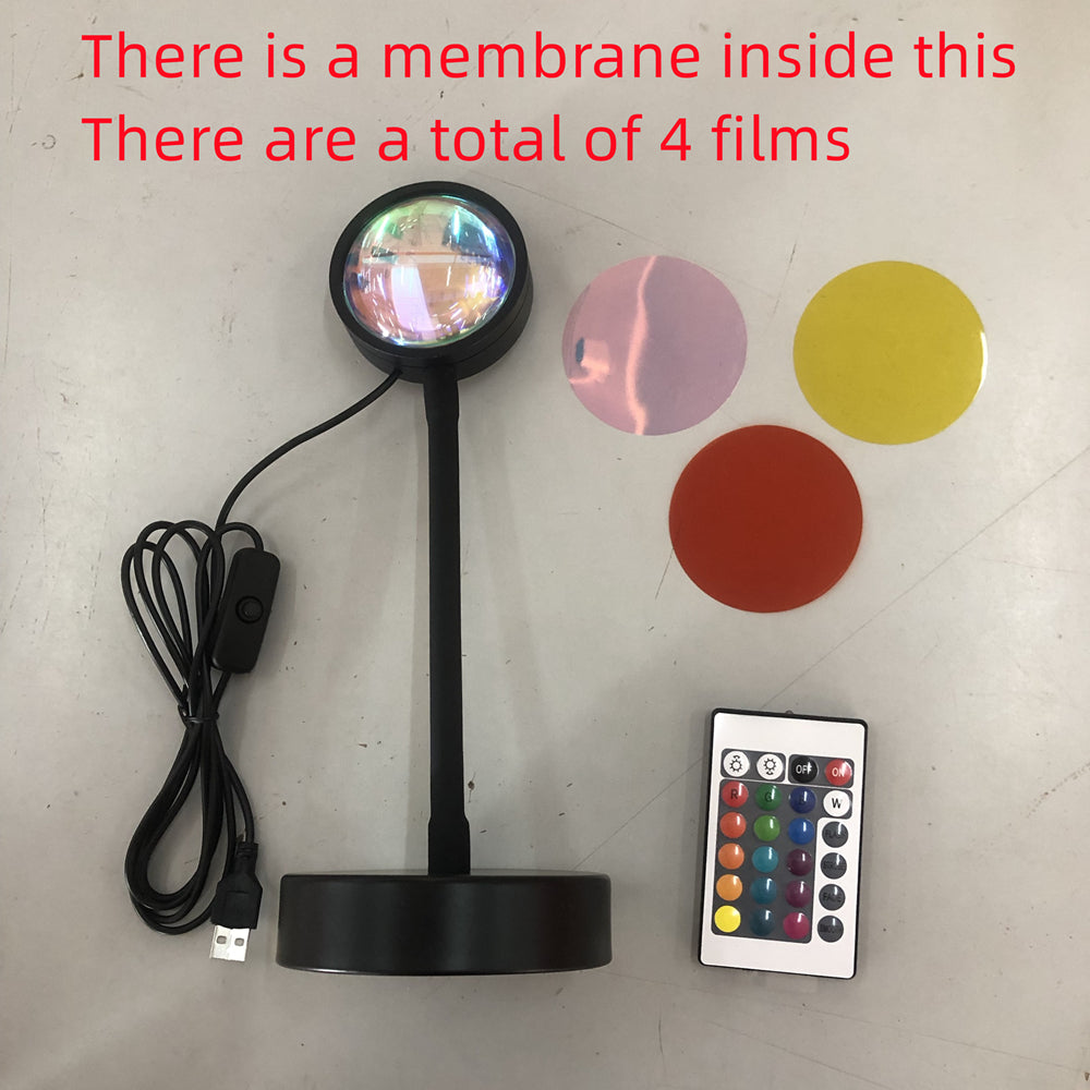 Sunset Projection Lamp – Adjustable Ambient Night Light