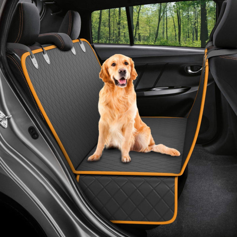 Dog Car Seat Cover with Mesh