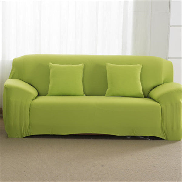 Modern Solid Color Lamb Wool Sofa Cover – Plush Anti-Slip Sofa Protector