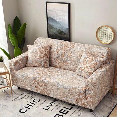 Printed Stretch Sofa Cover Protective Slipcover Modern Design